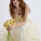 Floral dress high-end suspender dress design dress long skirt women summer R3452