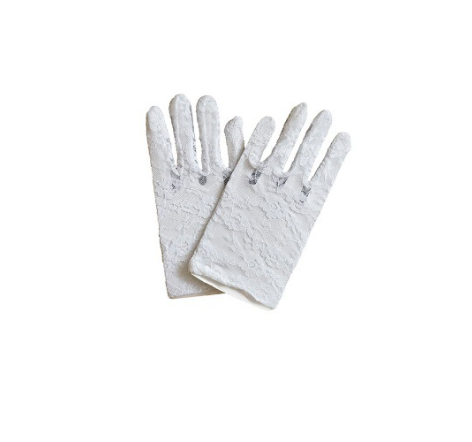 Lace gloves wedding pageant princess flower girl gloves dress opera for children party wedding     S6230