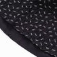 2025 Summer New Black Retro Floral A-line Waist Short Suspender Dress R0977
