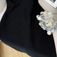 French style tube top dress for women new style waist slimming short A-line skirt small dress R4033
