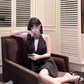 Birthday dress high-end party dress high-end niche exquisite black halter dress R1795