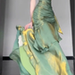 French elegant suspender dress wrapped fairy long party dress      S5754