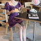 Skirt women's niche design heavy elegant Chanel woven dress R4993