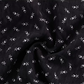 2025 Summer New Black Retro Floral A-line Waist Short Suspender Dress R0977