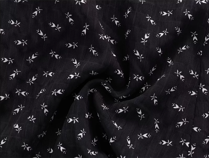 2025 Summer New Black Retro Floral A-line Waist Short Suspender Dress R0977