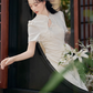 New Chinese style waist temperament dress new cheongsam bridesmaid skirt R2405