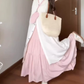 Simple and generous dress minimalist sleeveless vest temperament suit skirt R0758