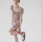 French dress short floral dress summer 2025 new R2801