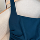 French pure desire pleated suspender dress for women new style waist slimming slit hip skirt R4030
