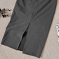 Gray rich girl style beautiful suspender dress female 2025 new summer lace splicing pleated hip skirt R0071