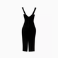 Royal sister style mesh suspender dress 2025 pleated waist hip slit skirt R1101