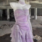 French style tube top dress summer runaway princess tutu dress R1650