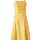 2025 Summer New French Retro Floral Beach Seaside Holiday Suspender Dress R0933