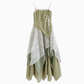 Beautiful irregular green suspender dress popular women's clothing this year R1927