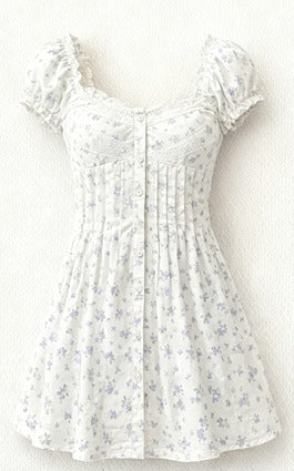 Lace patchwork waist dress R9078