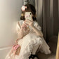 Soft Pastel A-Line Bow Waist Casual Dress R9092