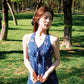 American-style Sleeveless V-neck Suspender Dress R9100