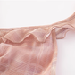 French ruffled pink plaid suspender dress 2025 new long skirt R2594