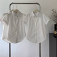 Suspender Dress College Style Shirt Bow Lace Stitching Suit Skirt R2079