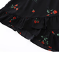 French holiday style short black 2025 new dress R2607
