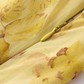 French yellow floral ruffle dress 2025 new temperament long skirt R2597