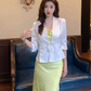 High-grade silk suspender dress 2025 new women's slim fit base acetate vest long skirt R0996