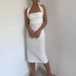 Pure desire French style beautiful halter neck dress female royal sister style temperament sling hip skirt R3043