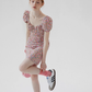 French dress skirt summer short floral skirt petite short skirt female summer 2025 new R3461