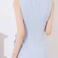 French style dress new summer design niche slim petite short sleeveless dress R4222