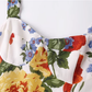 2025 Summer New French Waist Sexy Printed Short Holiday Suspender Dress R0972