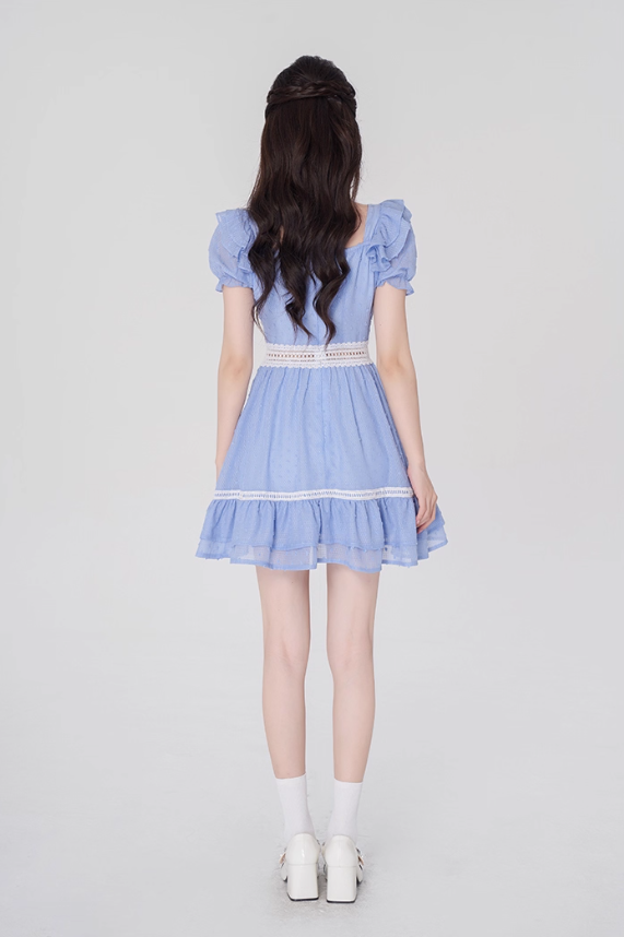 French dress women's summer slim short skirt new style skirt women's niche design R4374