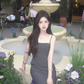 One-shoulder suspender dress tight dress sexy slim hip-hugging high-end inner skirt R1545