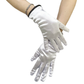 Short Satin Gloves Wrist Length Dress Gloves for Wedding Opera Party Elastic Gloves     S6223