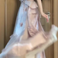 French style gentle temperament beautiful purple vest a-line skirt two-piece suit R0880