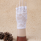 Fingerless Bridal Lace Half Finger Gloves Women's Short Floral Gloves for Wedding Opera Tea Party     S6217