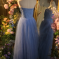 Purple strapless fitted waist dreamy fairy ball gown R7266