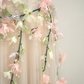 Light apricot strapless fitted long ball gown, bridal dress R8890