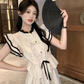 Fairy New Chinese Style Two-piece Suit Flying Sleeve Waist Shirt Skirt Chinese Style Suit R1723