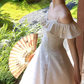 White first love skirt new style dress suspender dress R4994