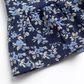 2025 Summer New Blue Floral Vacation Petite Short A-line Suspender Dress R0935