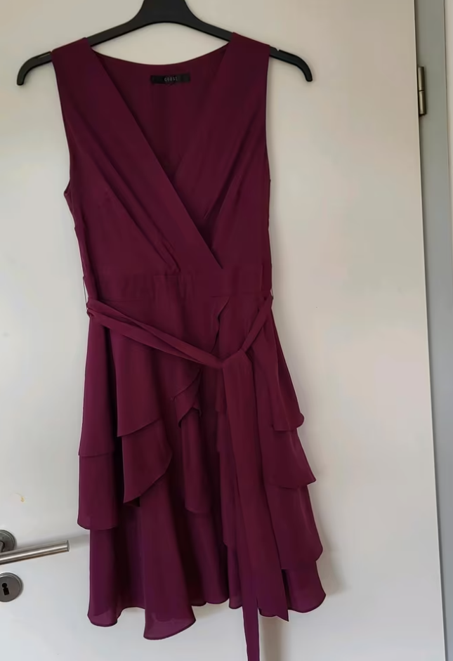 V-neck Draping Sash Chiffion Short Prom Dress,homecoming dress     S2946