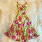 Large color halter neck suspenders slim waist lace skirt long skirt homecoming dress R2731