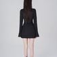 Pure desire style sexy hot girl dress suit black suspenders hip skirt women R4182
