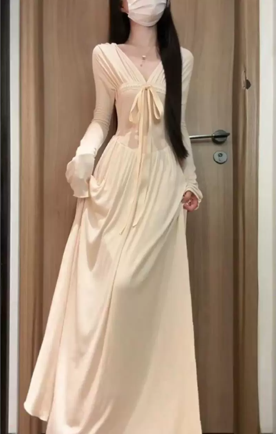 Beautiful sweet fairy long dress     S5746