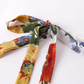 2025 Summer New French Waist Sexy Printed Short Holiday Suspender Dress R0972