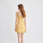 Sweet Dream French Floral Dress Holiday Style Suspender Skirt R2708