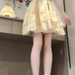 Gentle style flower sleeveless halter dress beautiful temperament waist A-line short skirt R0810