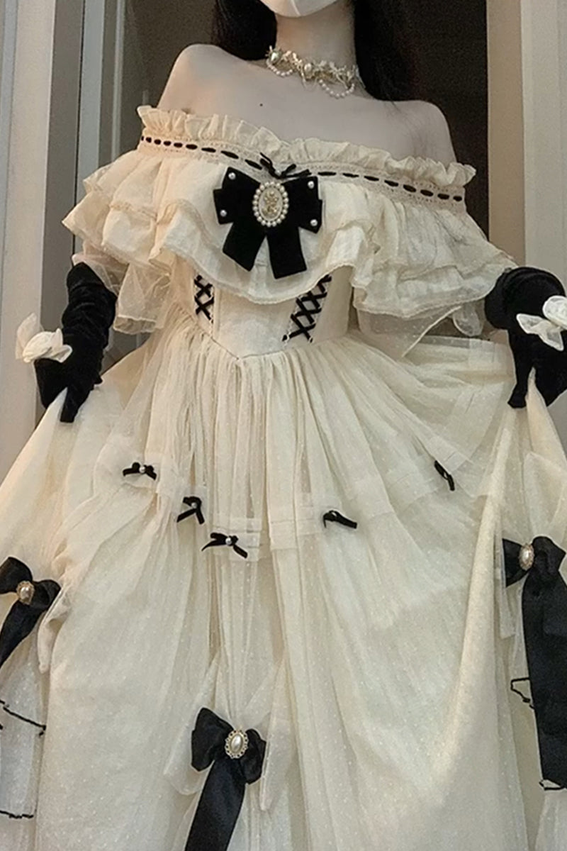 Sweet lady gorgeous style color dress lolita bride dress runaway princess dress R1687