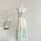 Embroidered Moon Exotic Style Fake Two-Piece Embroidered Suspender Lace Layered Skirt R2047