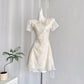 Jacquard cheongsam skirt new Chinese style dress waist a-line temperament skirt R2021